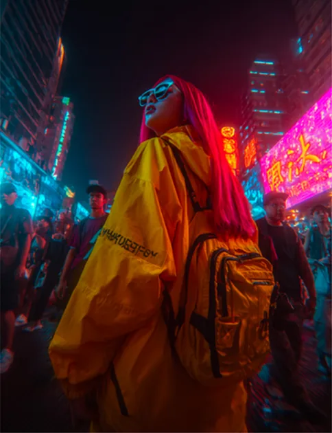 87seconds, multicultural city life at night